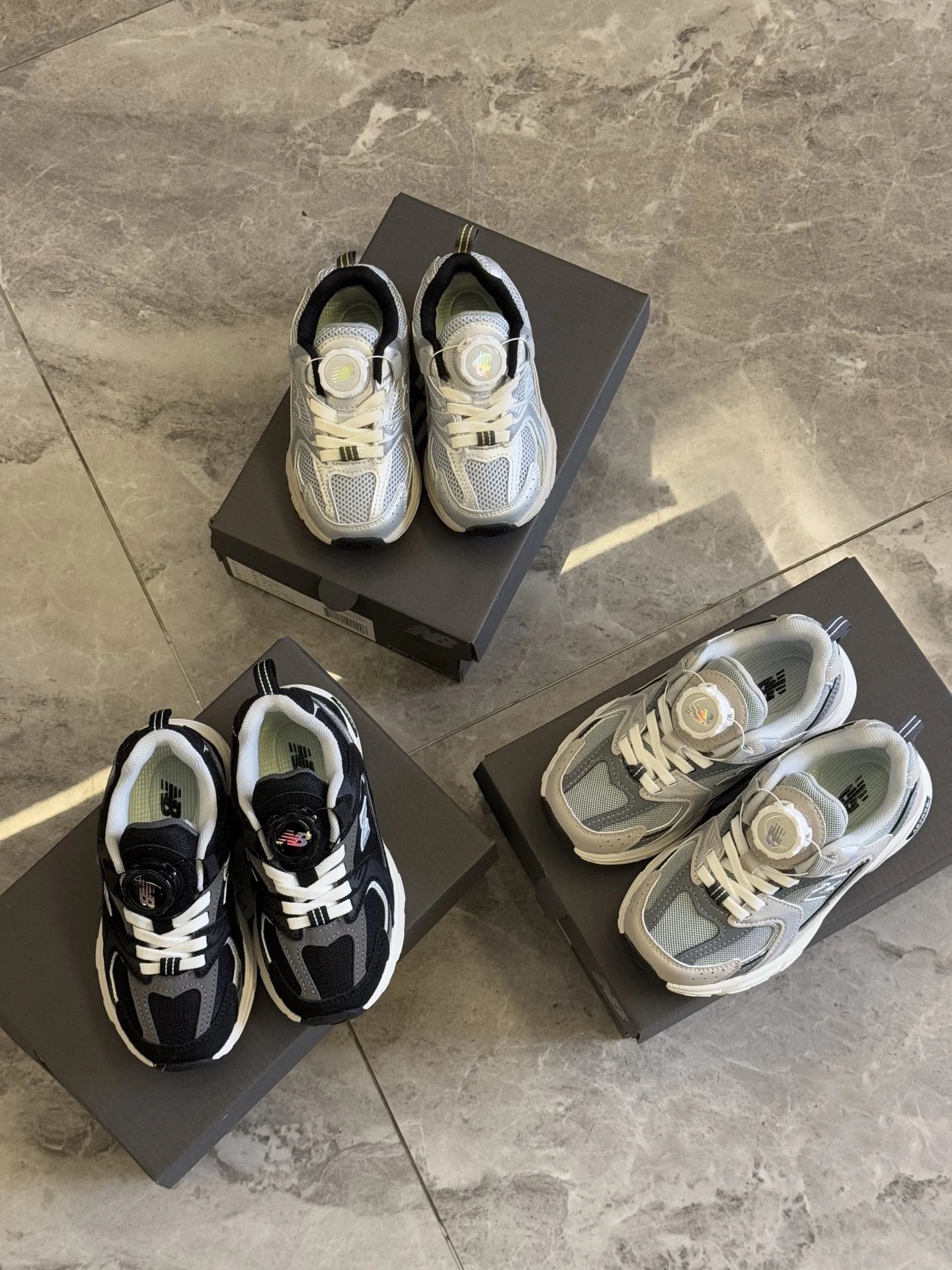 Kid New Balance Grey