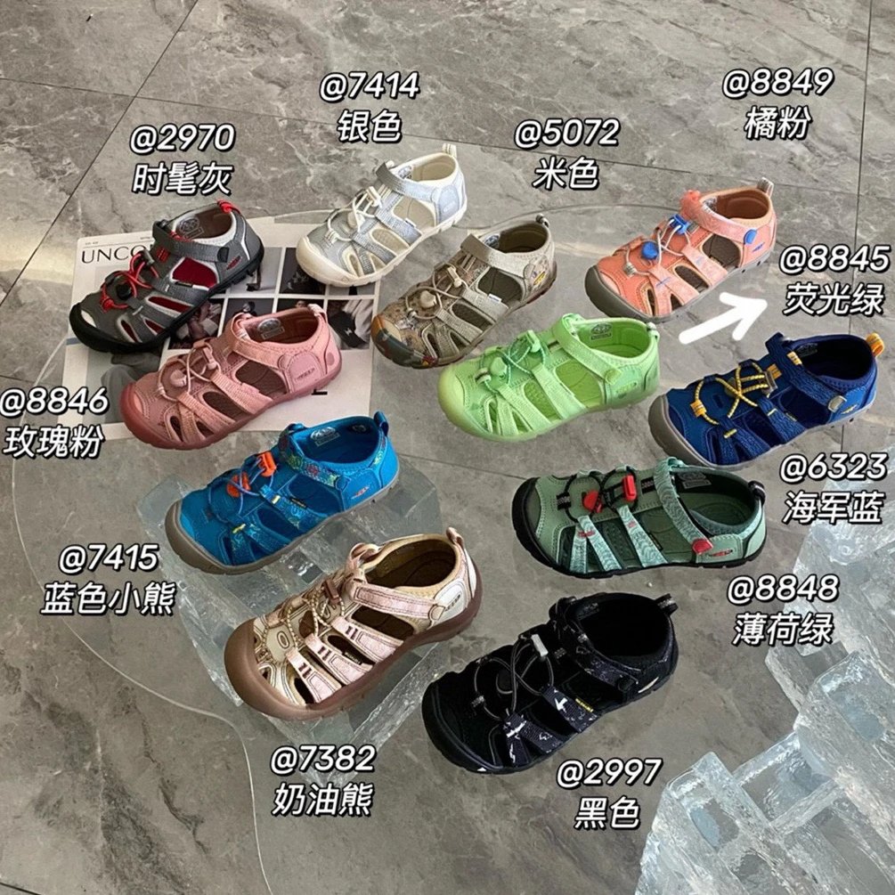 Kid ECCO Blue Marine Sandals