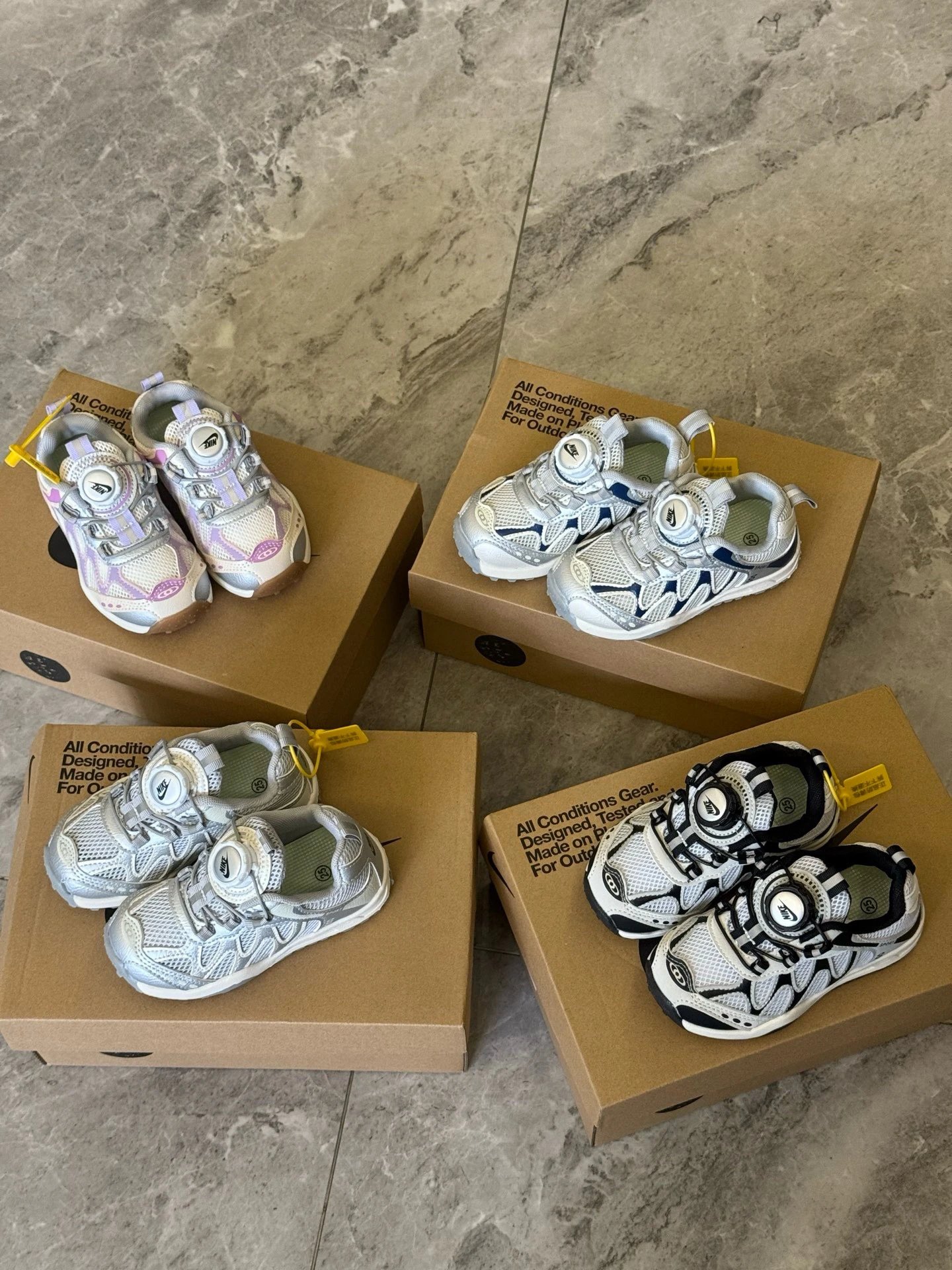 Kid Nike White and S