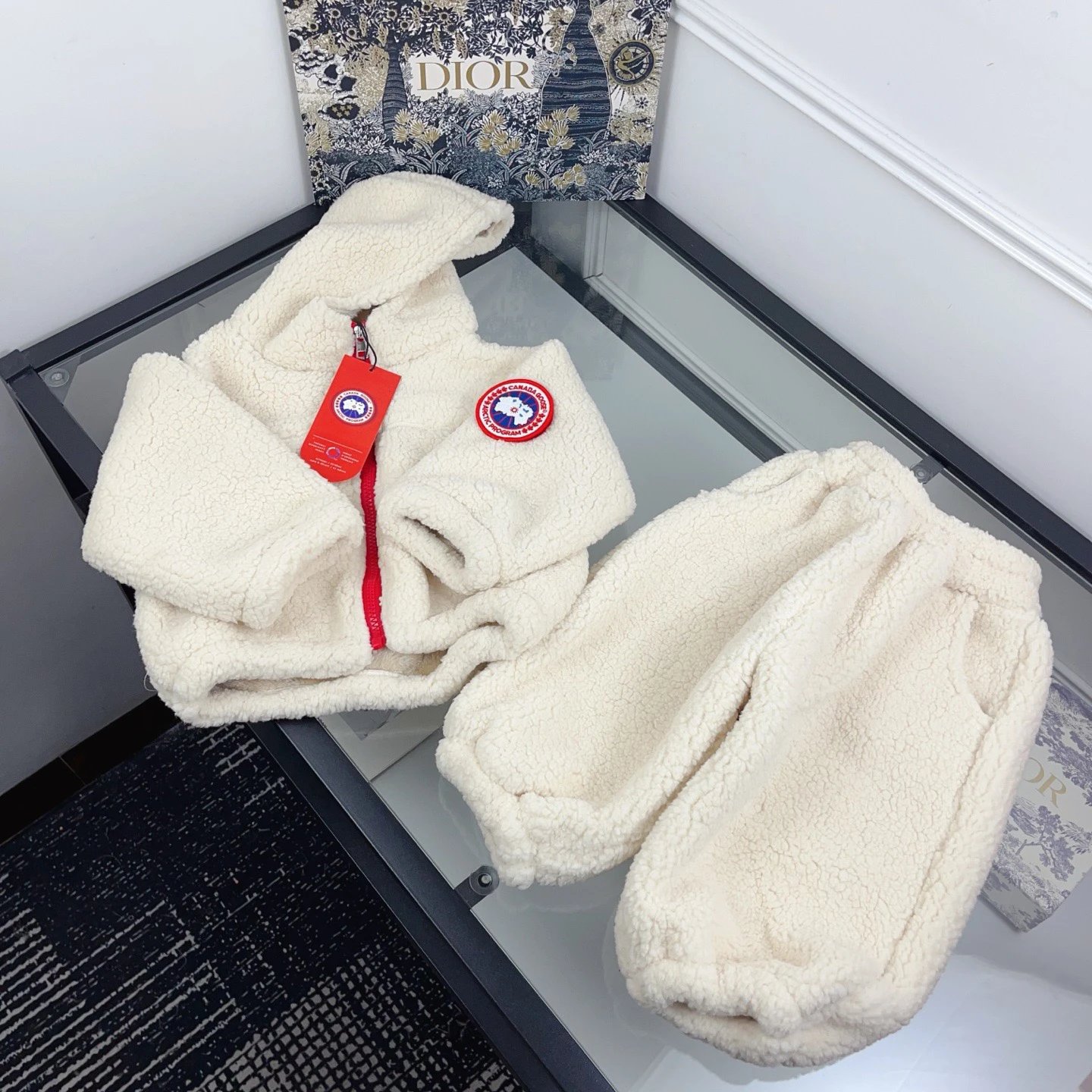 Kid Canada Goose Whi