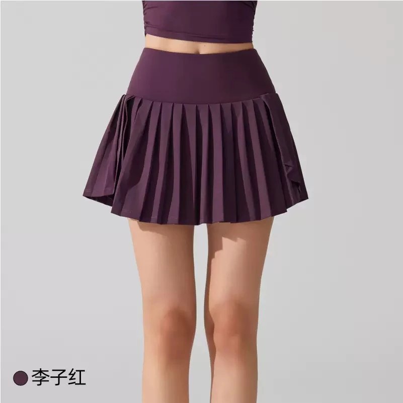 Purple Pleated Mini 