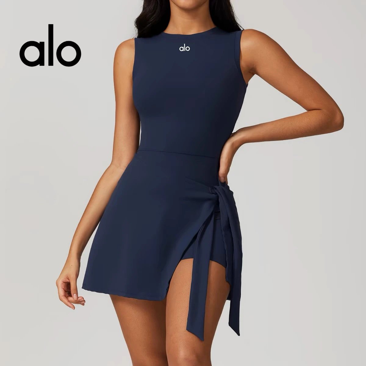 Alo Navy Sleeveless 