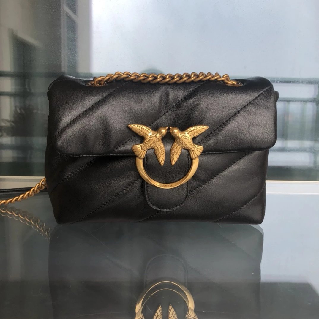 Pinko Black Quilted 