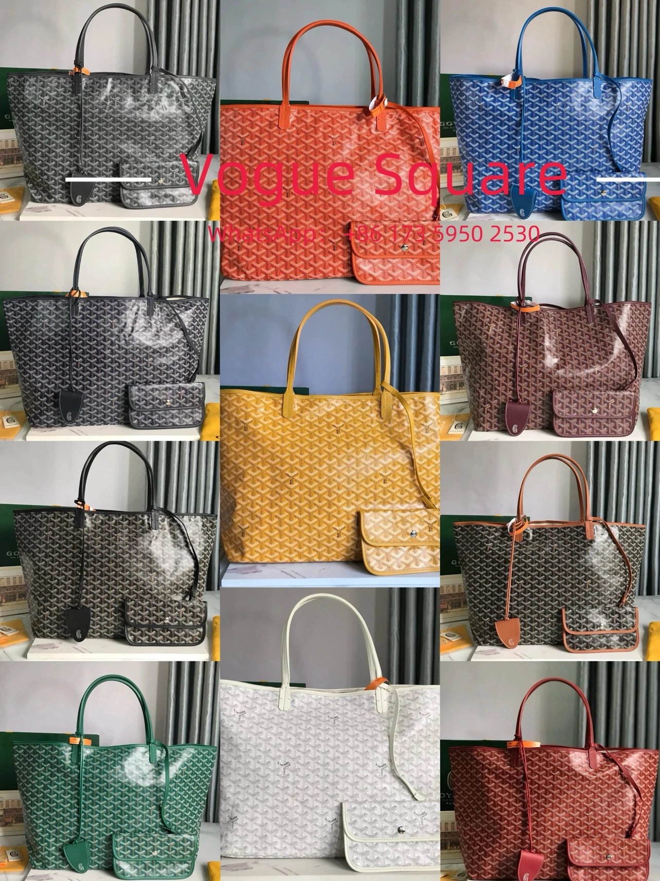 Goyard Saint Louis Tote Bag in Various Colors