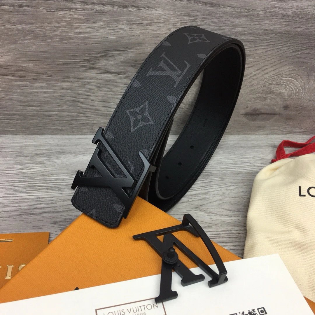 Louis Vuitton Black Monogram Belt