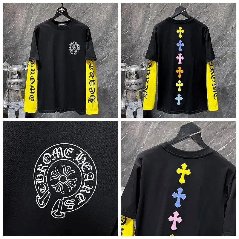 Chrome Hearts Black Long Sleeve T-Shirt