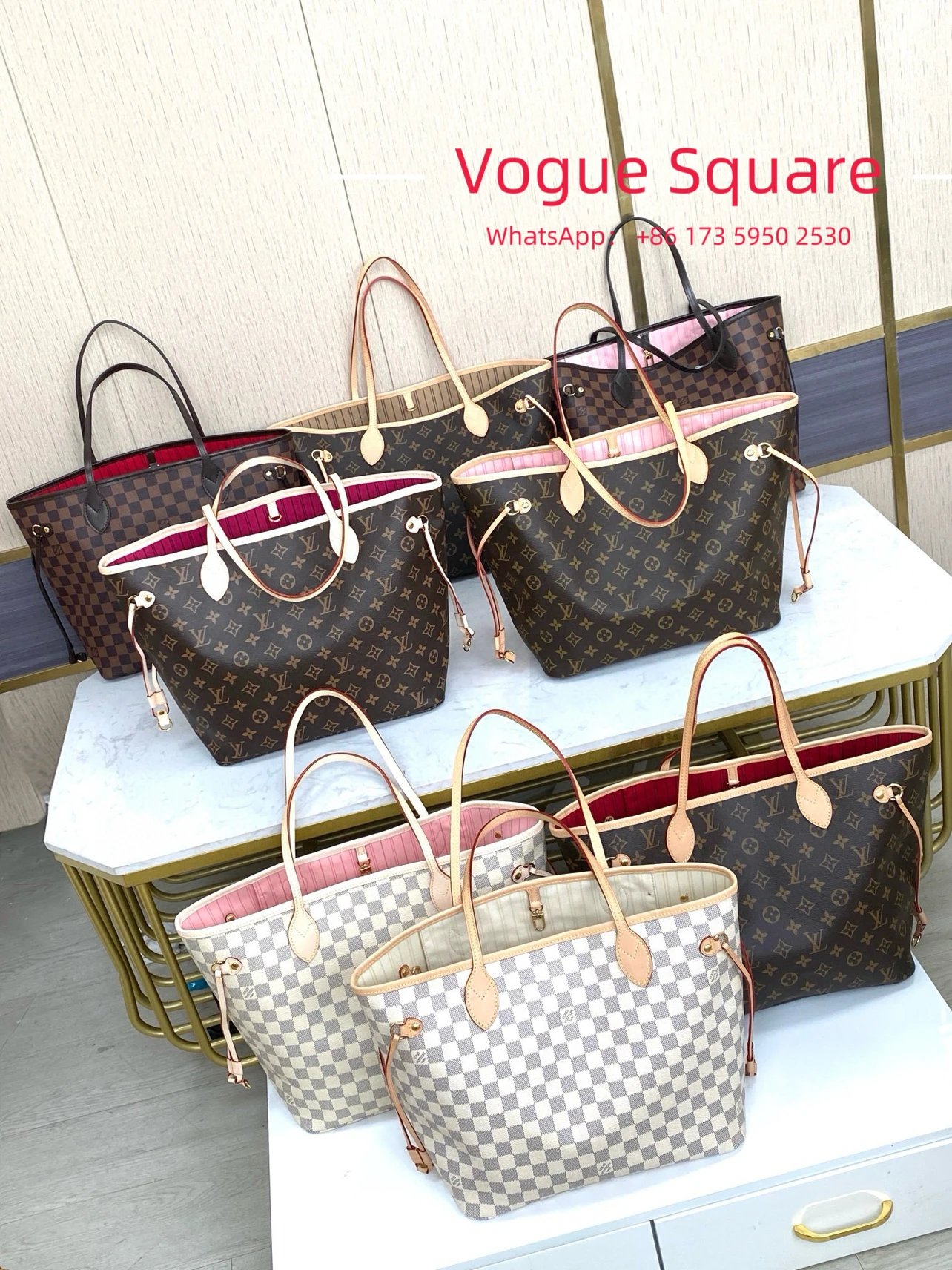 Louis Vuitton Monogram Neverfull Tote Bag