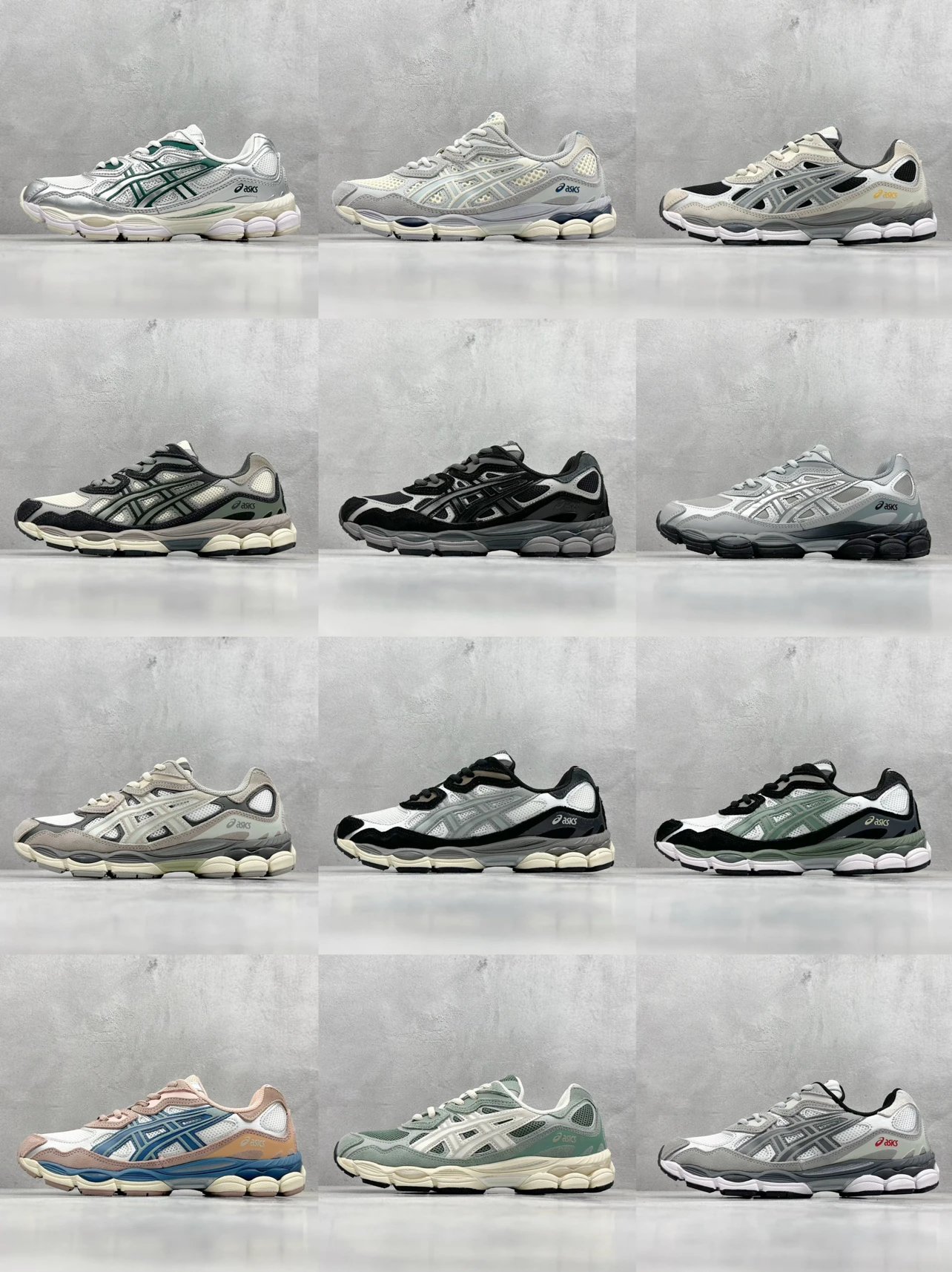 ASICS Running Sneakers in Various Colors