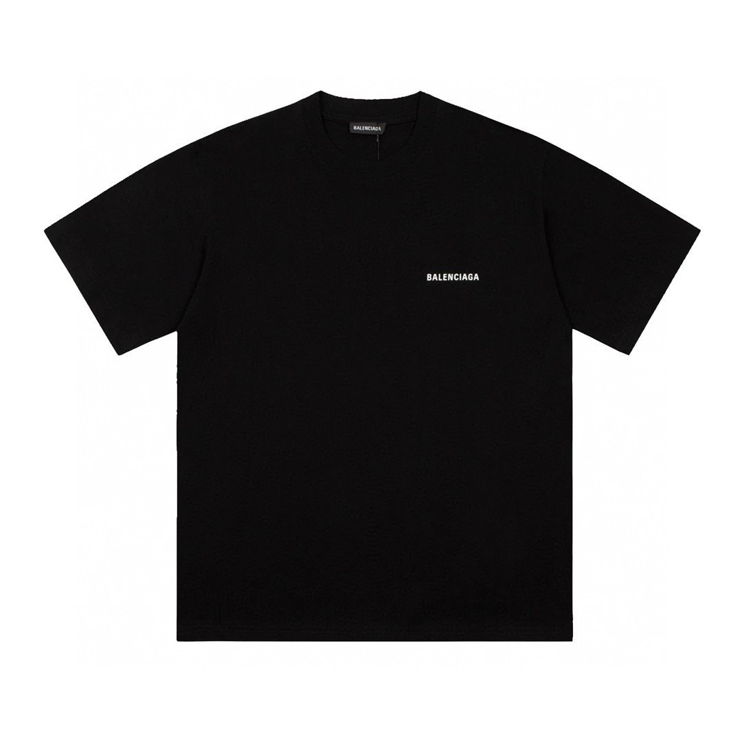 Balenciaga Black Short Sleeve T-Shirt