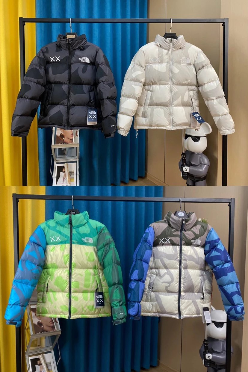 The North Face Camo Puffer Jacket