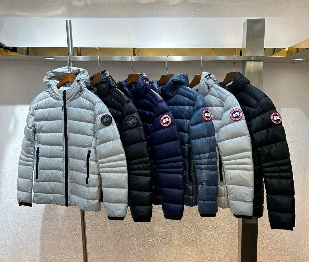Canada Goose Grey Puffer Jacket
