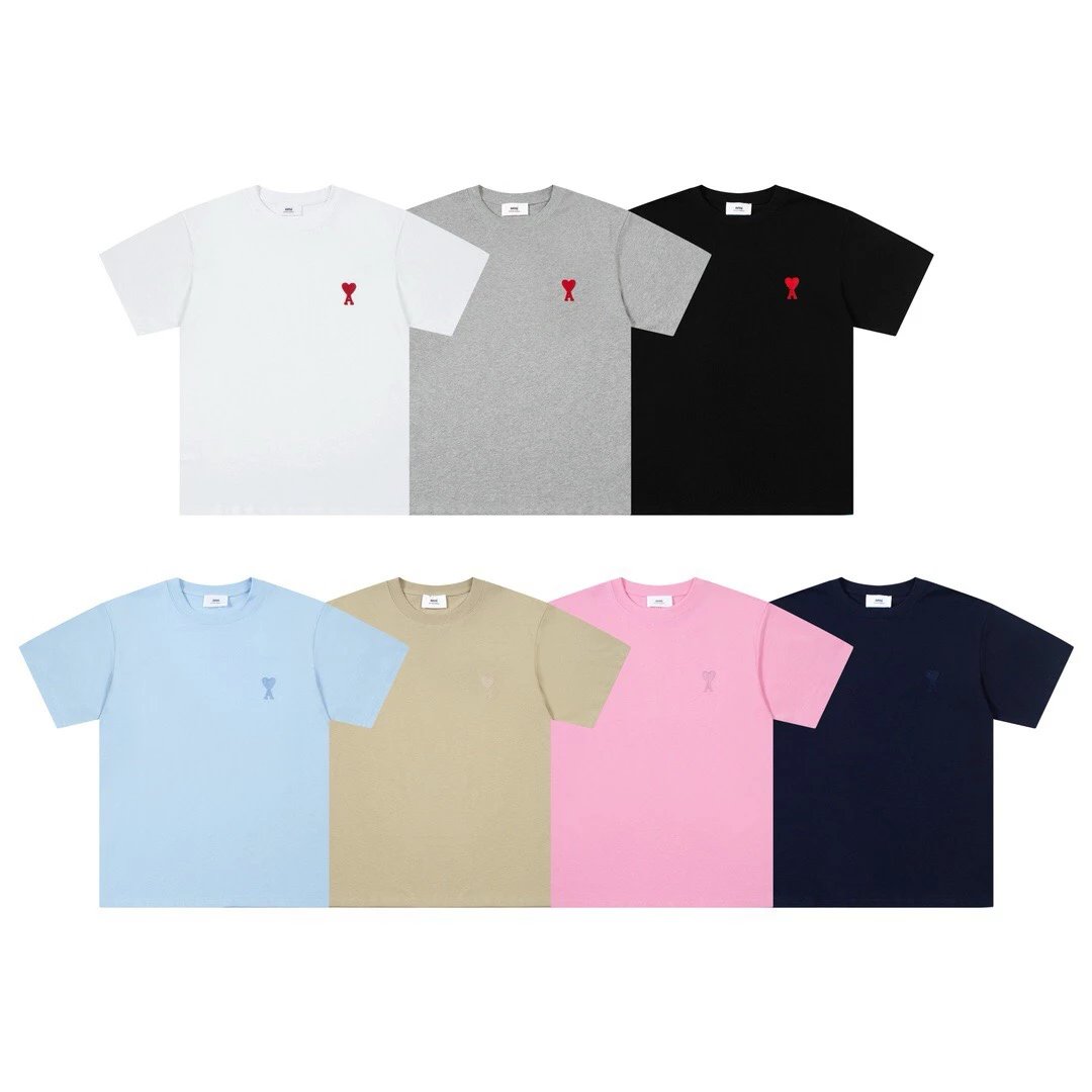 Ami Paris Red Heart T-Shirt