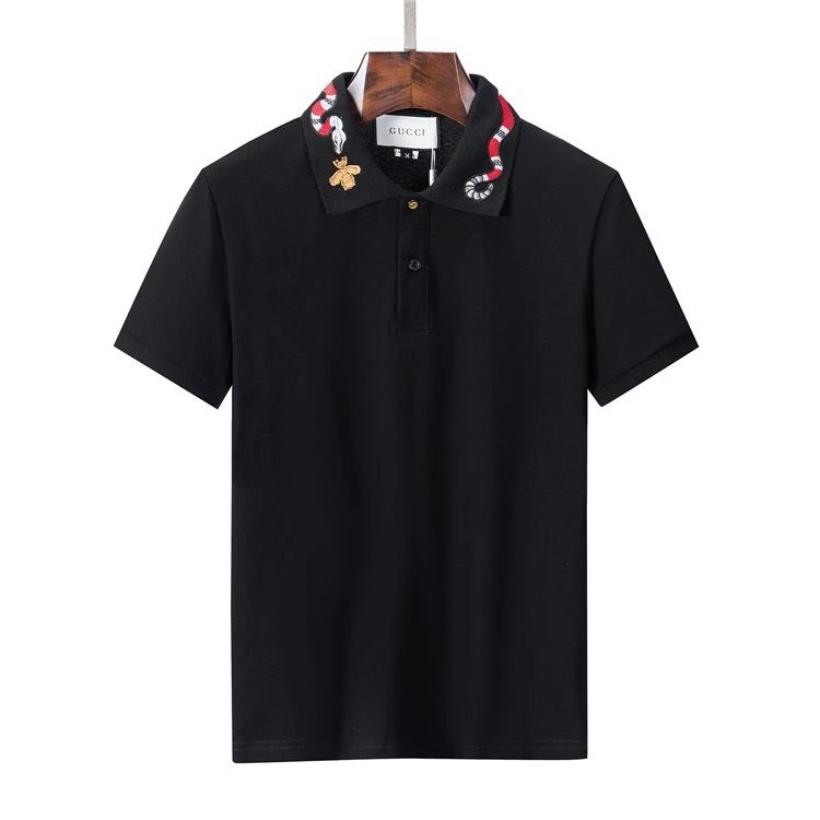 Gucci Black Short Sleeve Polo