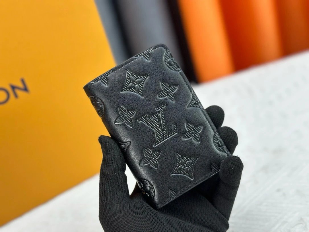 Louis Vuitton Black Monogram Cardholder