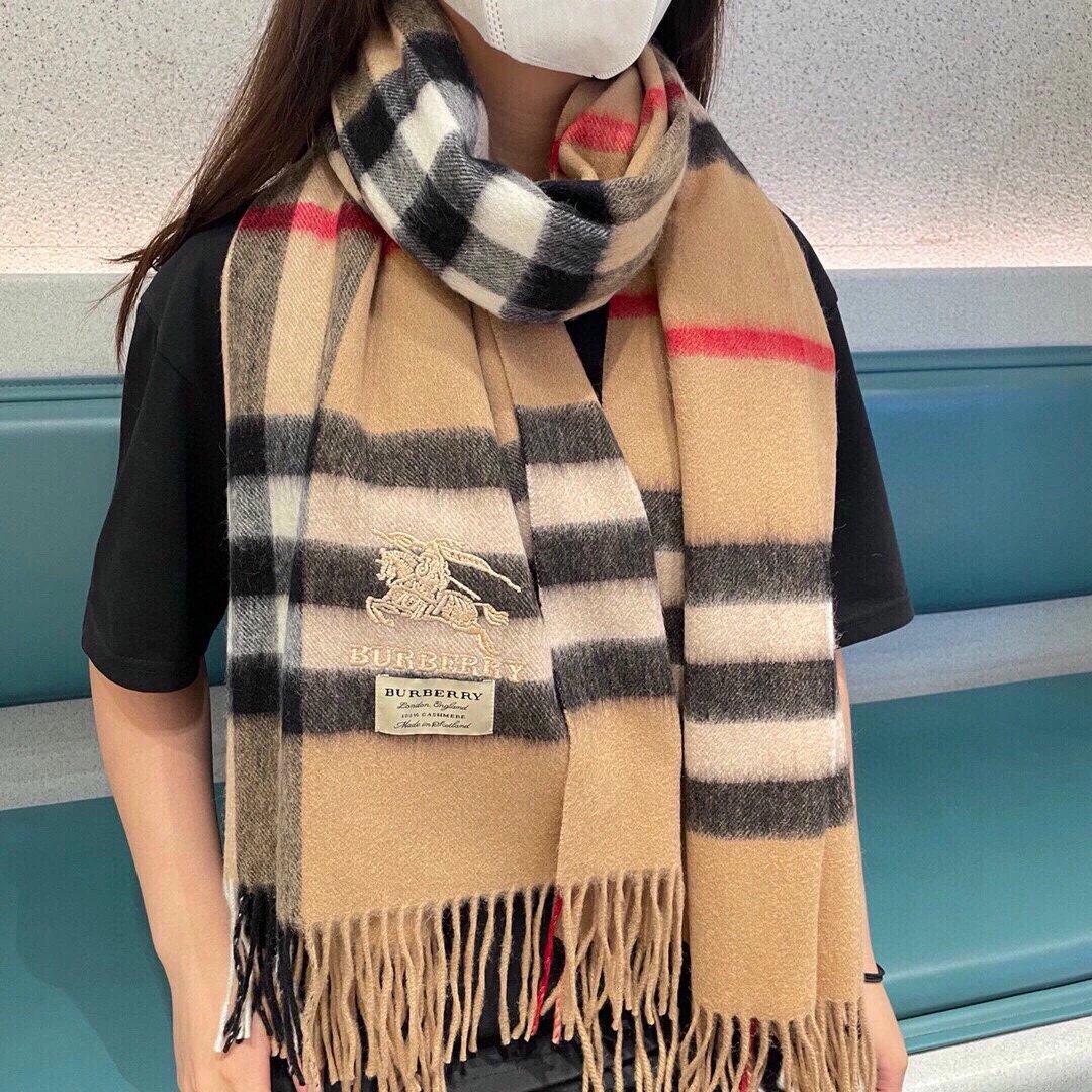Burberry Camel Plaid