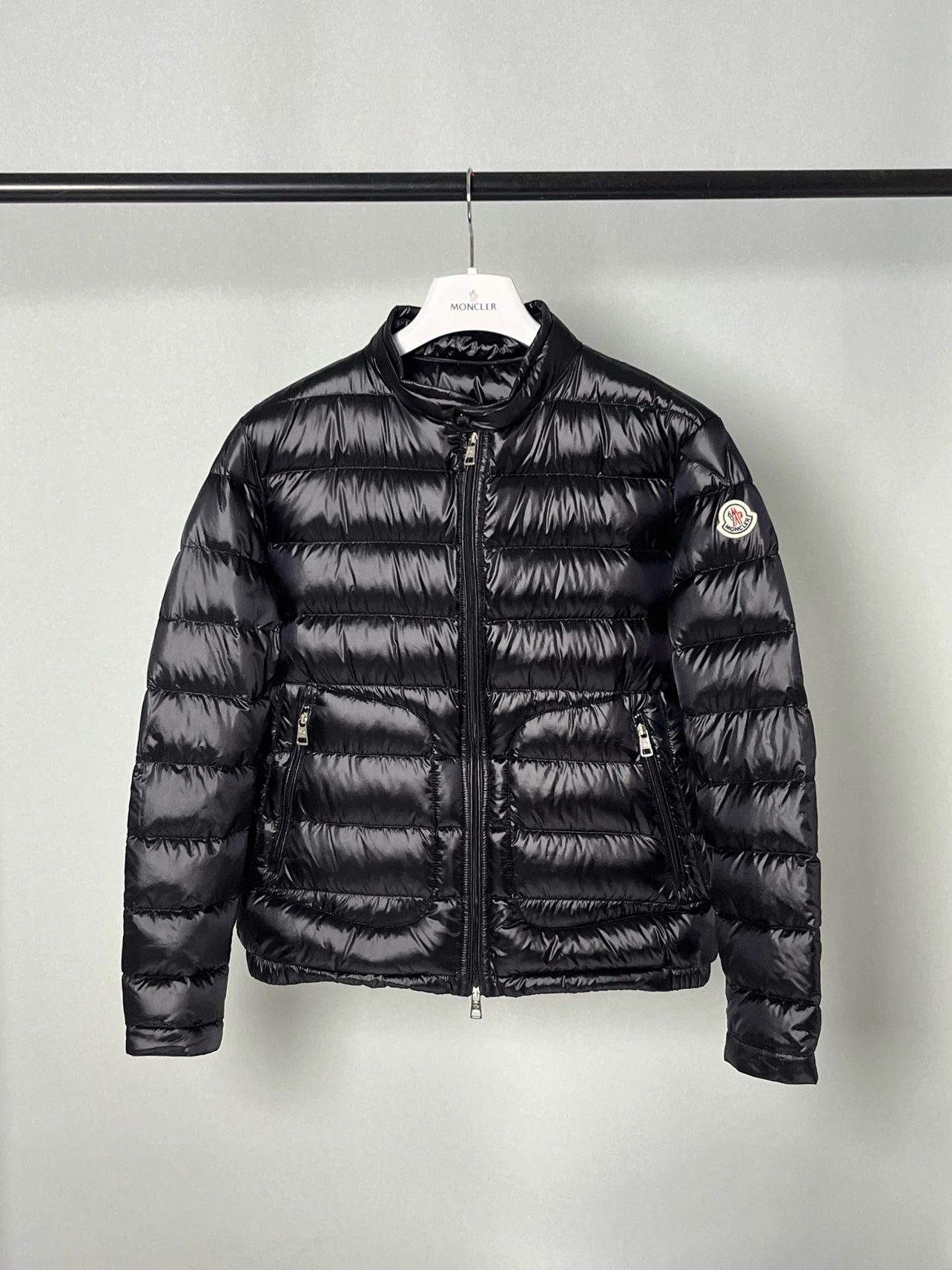 Moncler Black Puffer Jacket