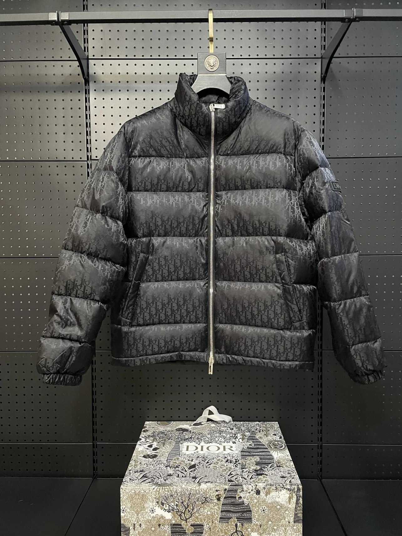 Dior Black Puffer Jacket