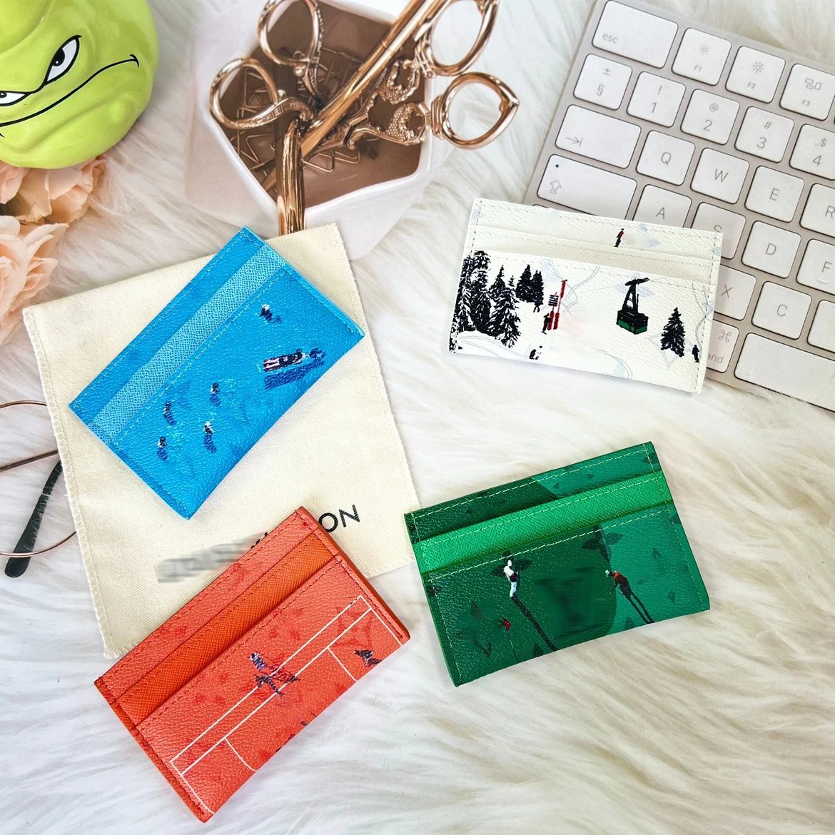 Louis Vuitton Colorful Card Holders Set