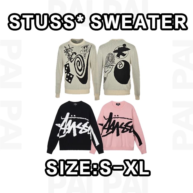 Stussy Sweater Black