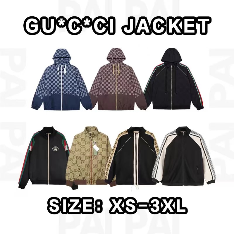 Gucci Black Zip-Up Jacket