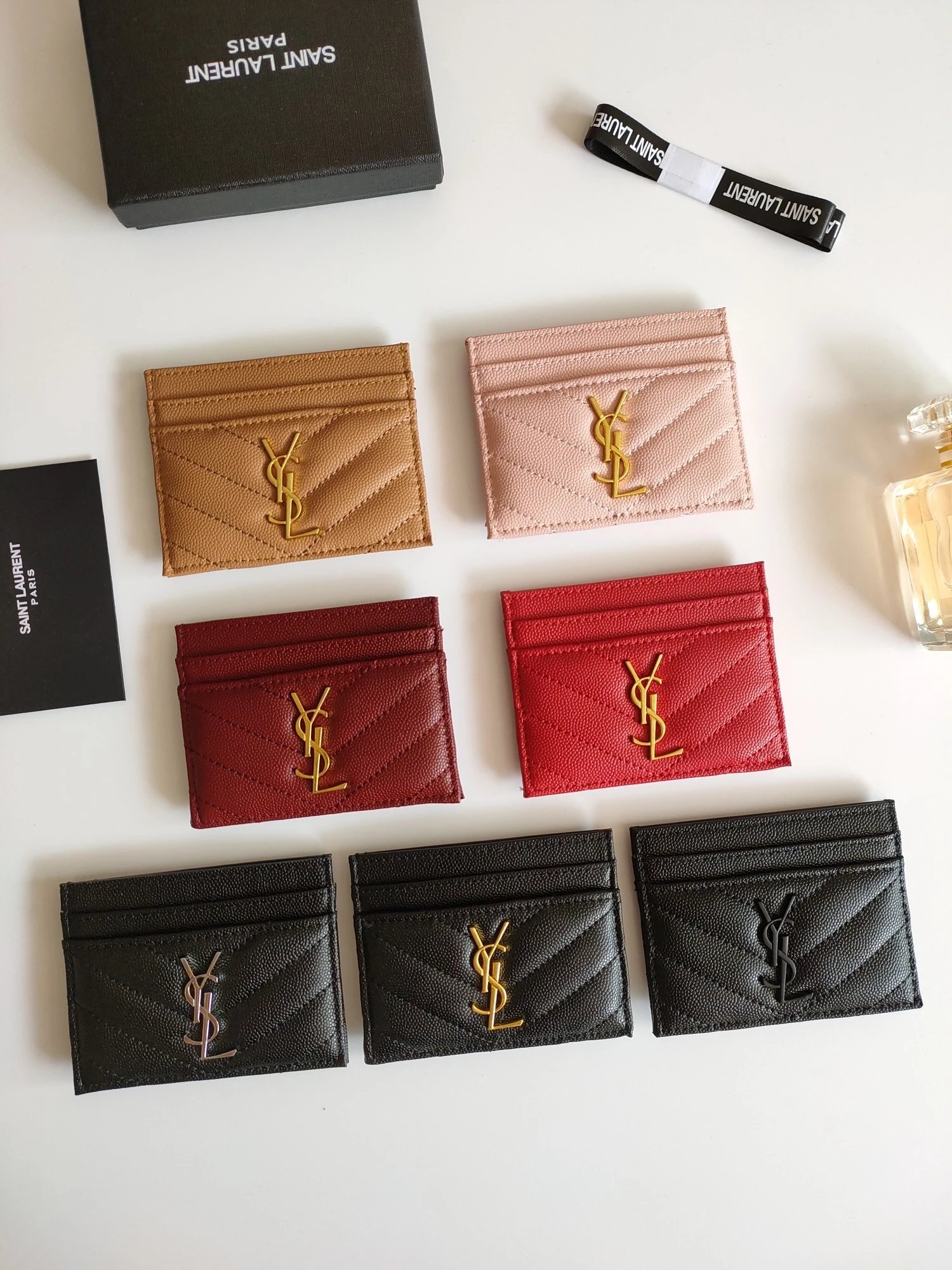 Saint Laurent Black Card Holder