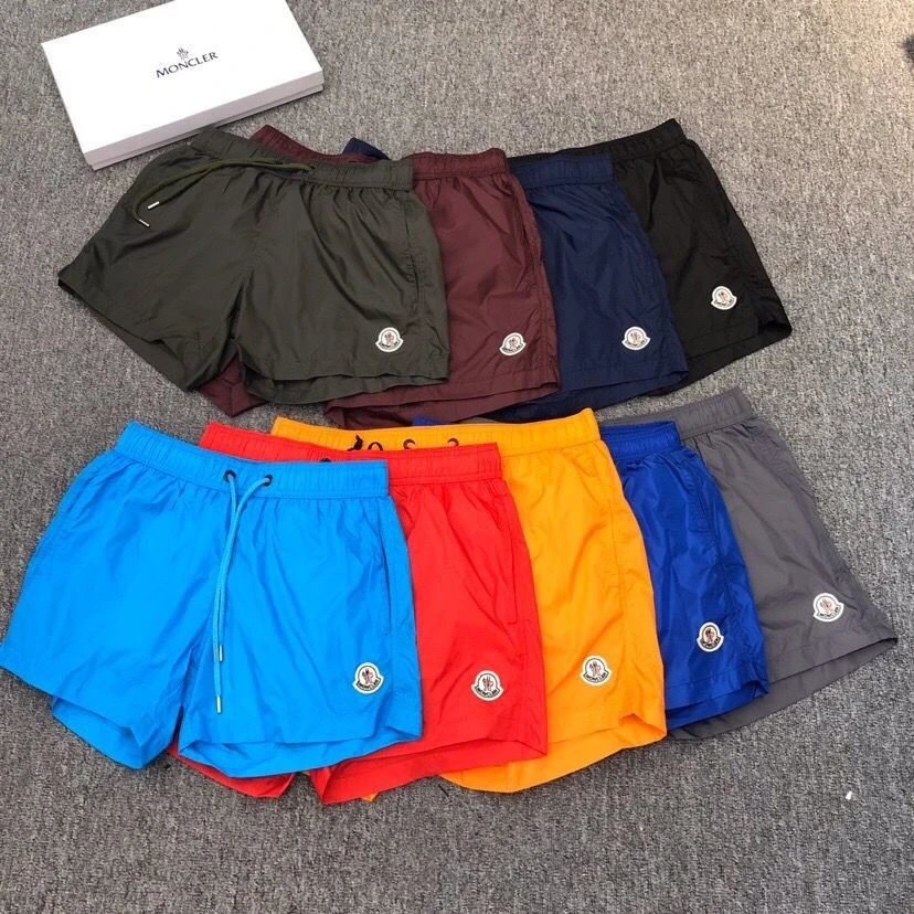 Moncler Multi-Color Drawstring Shorts