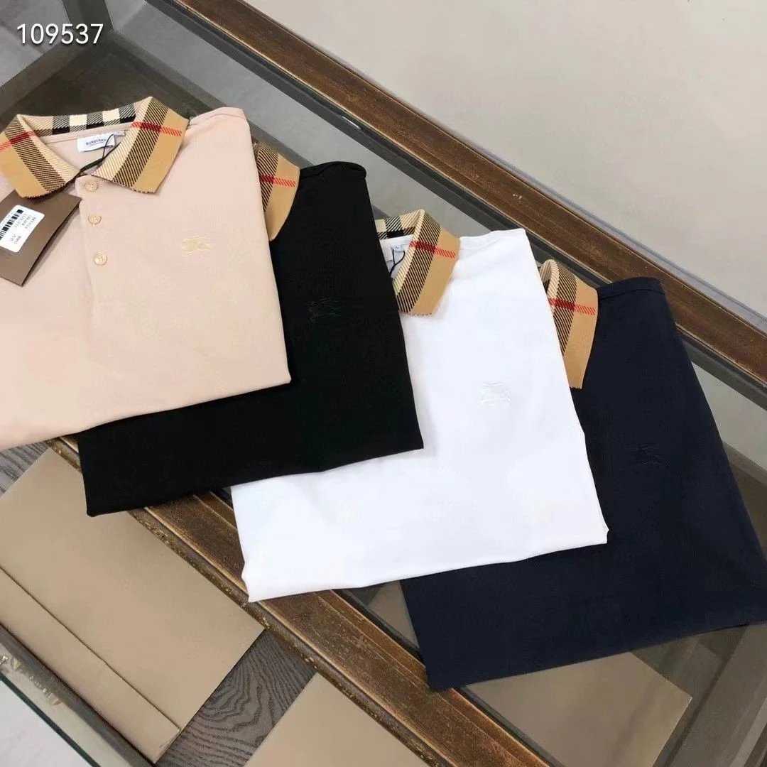Burberry Multi Color Polo Shirts