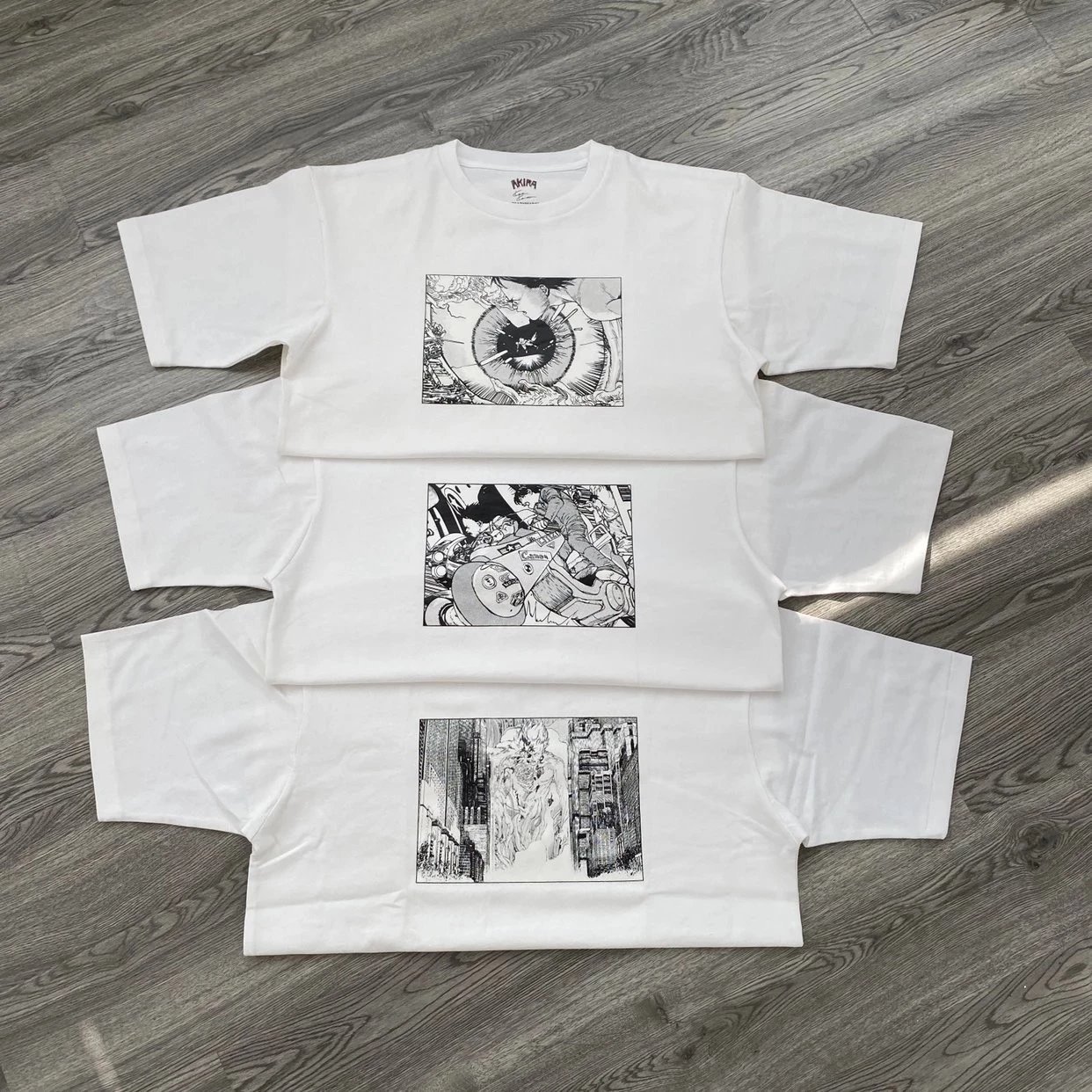 White Graphic T-Shir