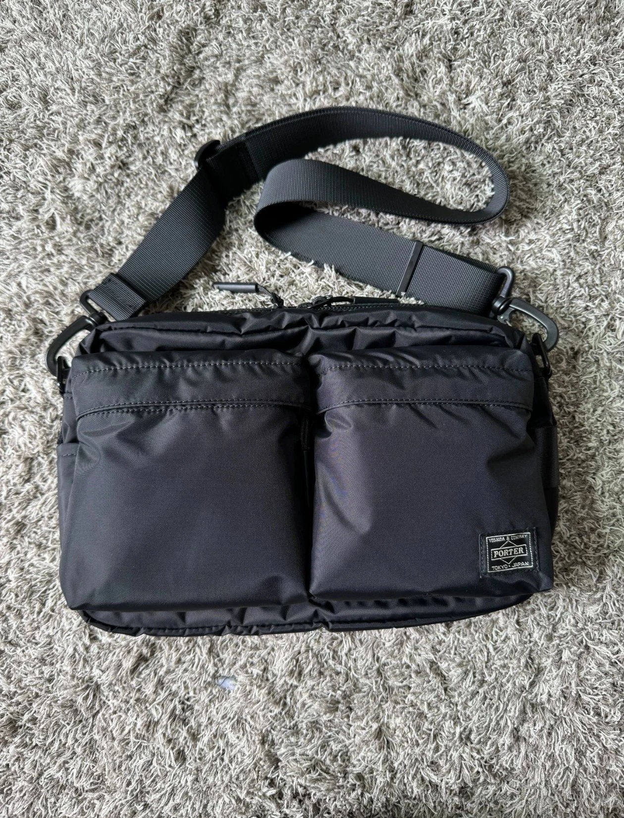 Porter Black Nylon S