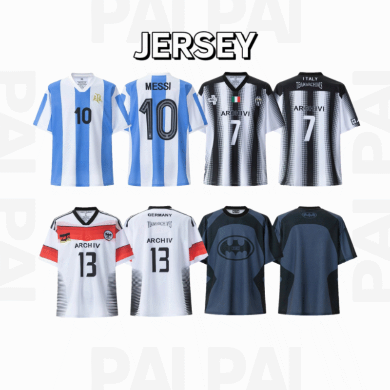 Archiv Black and White Striped Jersey