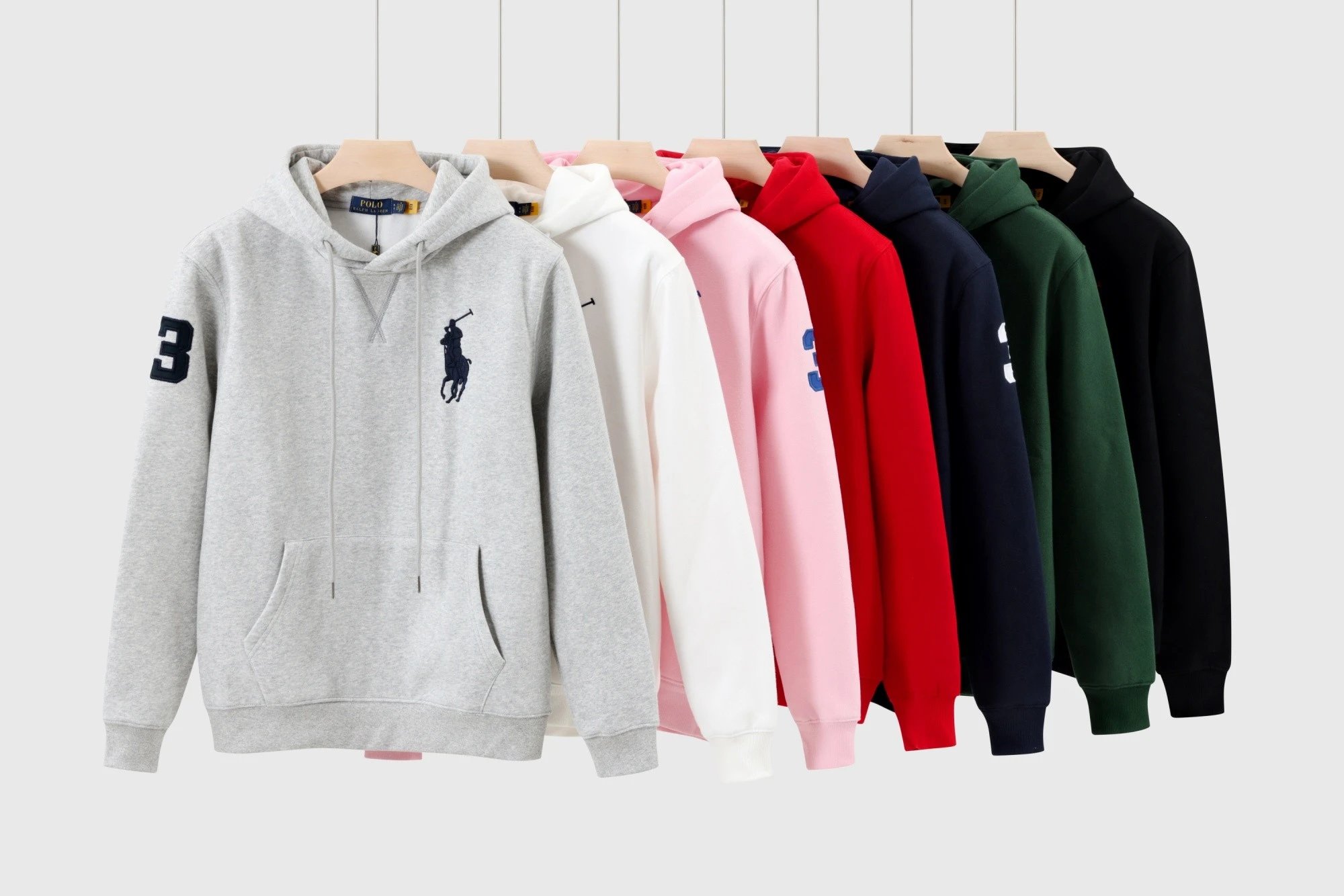 Ralph Lauren Grey Hoodie Sweatshirt